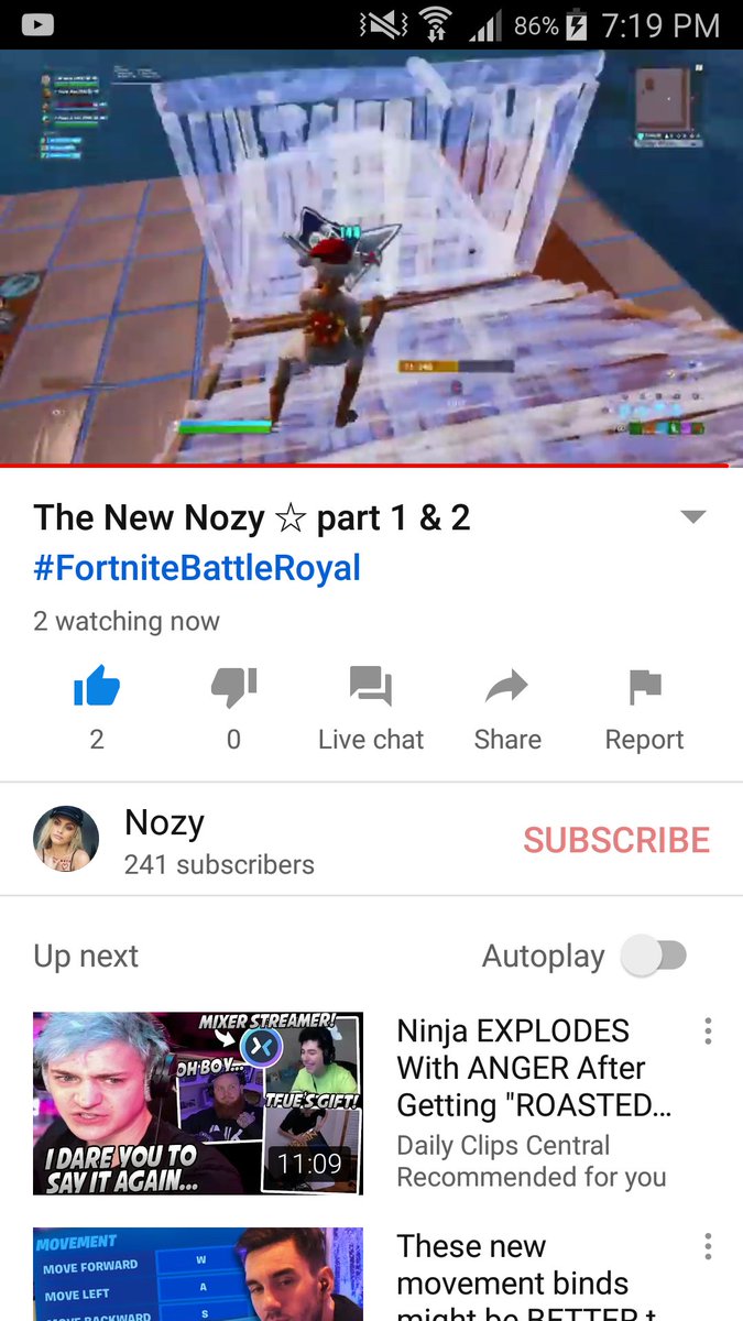 New video after a 3 week brake.

Help me get my creator code ☆ LIKE COMMENT SUBSCRIBE SHARE FOLLOW . 

#SmallStreamersConnect #SupportSmallStreamers #Stream #Streamers #SmallYouTuberArmy #smallyoutuber #SmallStreamerCommunity 
@SupStreamers

m.youtube.com/watch?v=Wa_Qds…