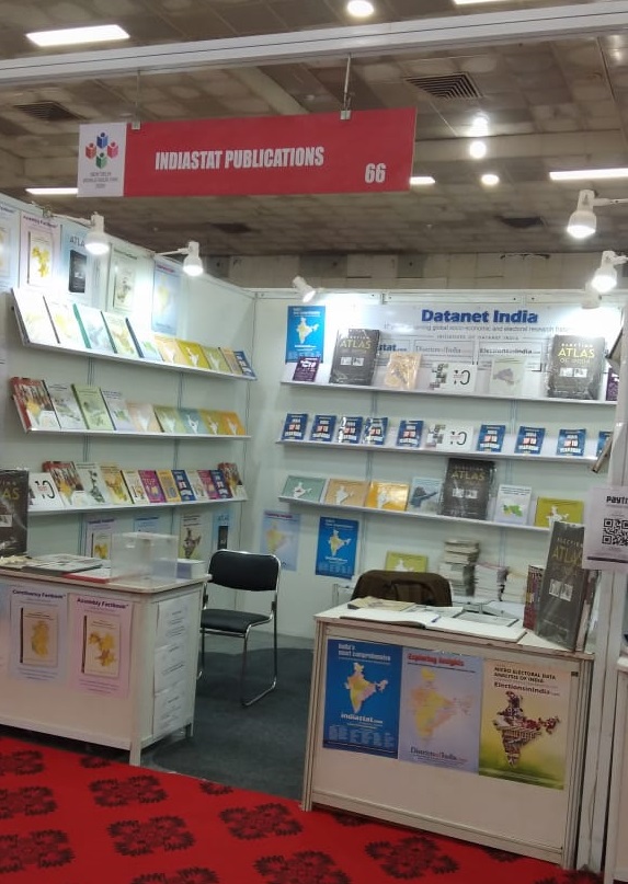 Indiastatmedia's tweet photo. Here's a quick look of our stall at #DelhiWorldBookFair 2020 😀

Meet us at Stall No. 66,Hall No. H-12 in #PragatiMaidan, #NewDelhi &amp; Avail up to 30% #discount on our #dataorientedpublications

For more visit: https://t.co/55ipMVUgqv
#Indiastat #Books #Offers #NDWBF2020 #Bookfair https://t.co/Sxy8LQMQmt