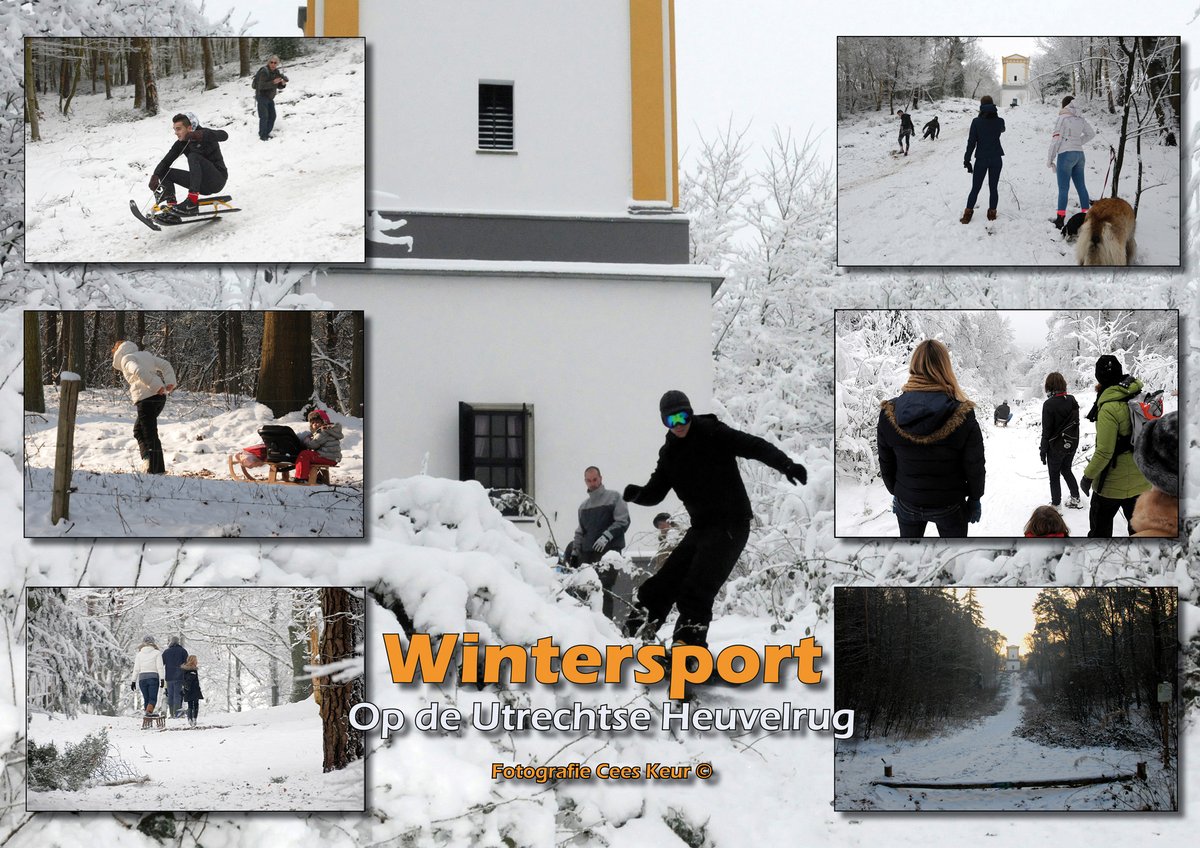 Graftombe van Nellesteijn ook in de winter open nu nog hopen op wat sneeuw.