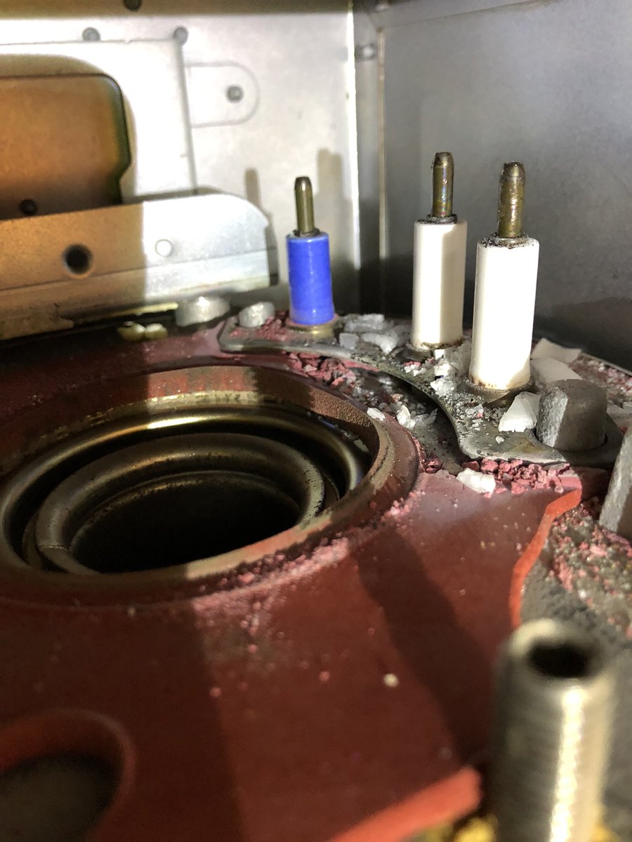 Proof boilers do need servicing properly, gasket disintegrated &amp; flames leaking out☹️not serviced in 8 years