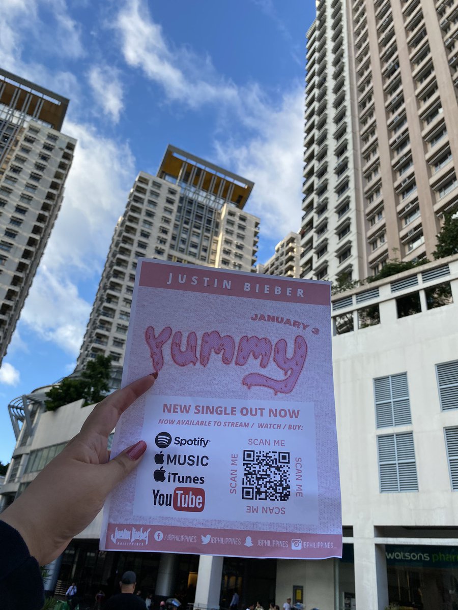 JBPhilippines's tweet photo. YUMMY PROMO PROJECT HAPPENING NOW! #YummyOutNow #Bieber2020 https://t.co/sVikgYNPiH