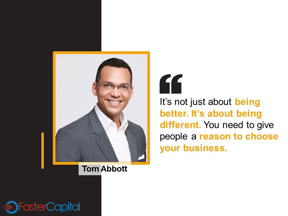FasterCapital's tweet photo. "It's not just about being better. It's about being different. You need to give people a reason to choose your business"
#Tom_Abbott #better #different #reason #choose #your_business #way #go #motivation #innovation #creativity #fastercapital #tech_cofounder #techcofounder https://t.co/7mlVDqVoOw