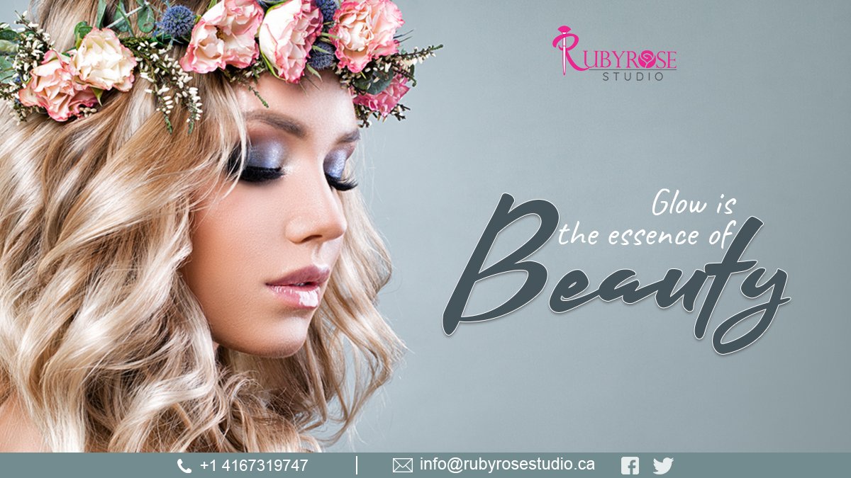 RubyRose_Studio's tweet photo. Glow is the essence of beauty.
For More Info: +1 (416) 731 9747
For more tips- https://t.co/Aw9JZJBKVi
#rubyrosestudio #makeup #beautysalon #selfcare #pamperingtime #selflove #bliss #experts #grooming #bethere #enjoytime #bestplace #placetobe https://t.co/NJn4FratdI