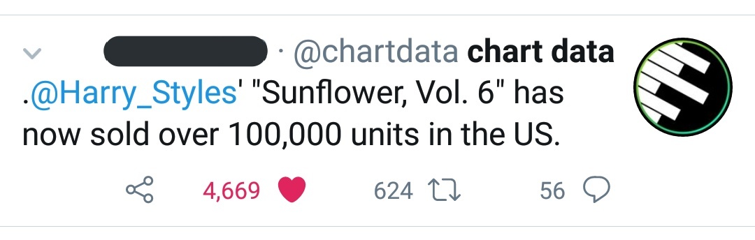 "To be so Lonely" and "Sunflower vol 6" both also sold over 100k units in the USA each already.