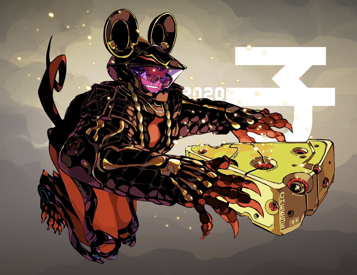 「20200104 Happy New Year ! 」|TERU👹✨5/5_コミティア G48aのイラスト