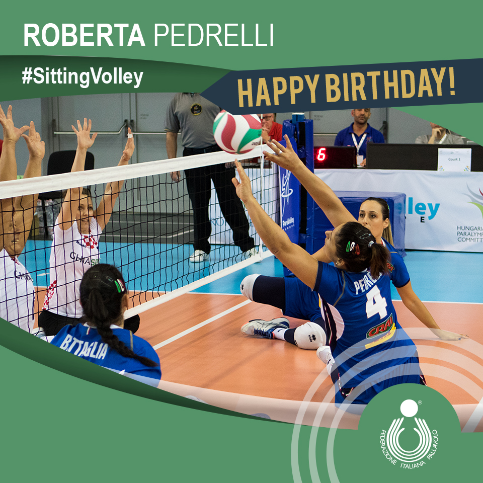 Federvolley's tweet photo. #CompleanniAzzurri 🎂🏐 🇮🇹
Compie gli anni oggi Roberta #Pedrelli! Tanti Auguri di buon compleanno
La scheda▶️ https://t.co/aZPp4kawaG
#4gennaio #HappyBday #SittingVolley https://t.co/45S7m5cDzW