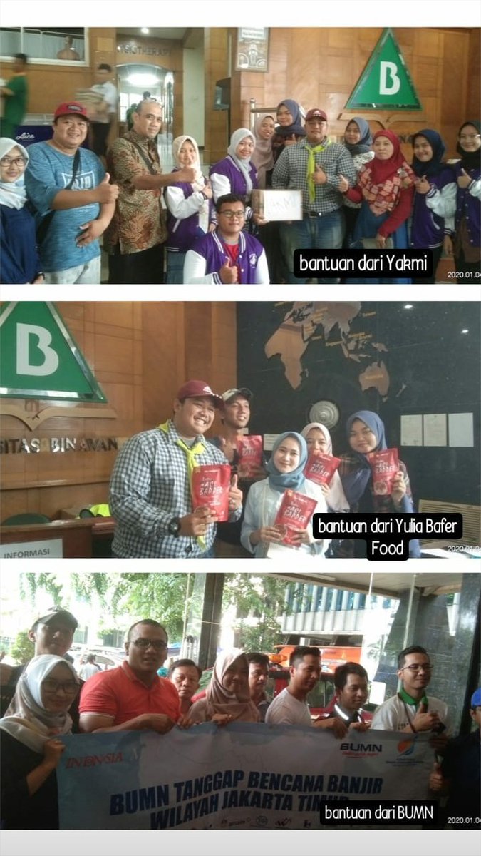 himatalabinawan's tweet photo. Terimakasih para donatur yang telah memberi donasi kepada para korban banjir https://t.co/6D52sHfaXW