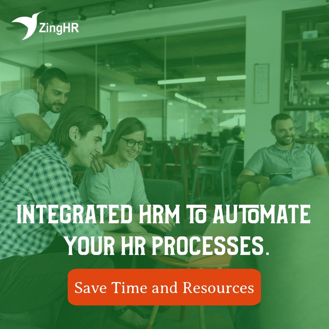 ZingHR's tweet image. Improve Overall HR Operations and drive organizational efficiency. ZingHR offers Integrated HR Software that is a One-Stop solution For All Your HR Needs. Visit us at zingHR.com to know more.

#hrsoftware #HR #hrmsolution #hrconsulting #AI #tech #hrm #startup