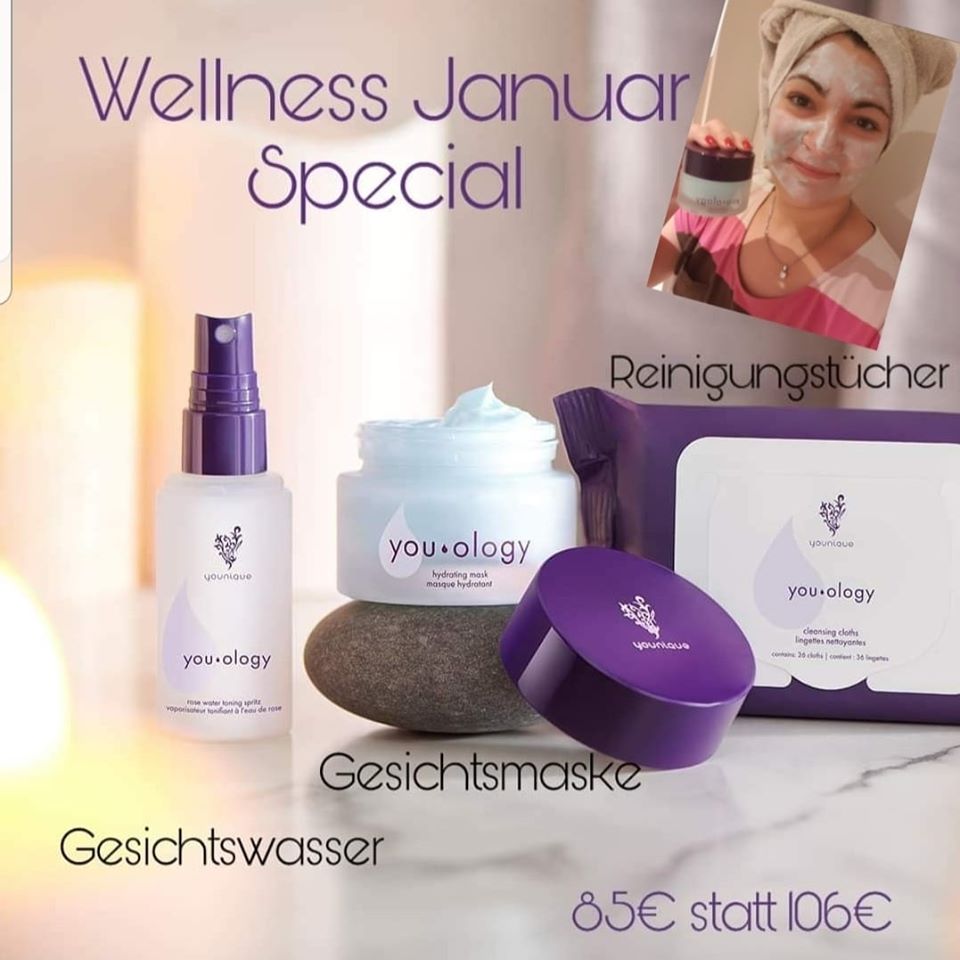 Wer hat Lust auf Wellness😊???
💜Toner nach Wahl (🌹Rose, 🥒Gurke, 🍊Grapefruit, 🌿Lavendel)
💜Preis: 85€ anstatt 106€
youniqueproducts.com/AndreaFrhlich/…
