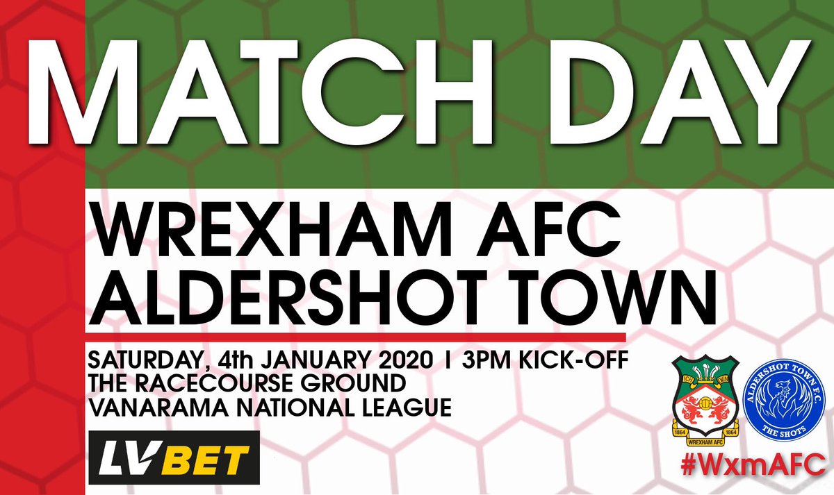 Wrexham AFC (@wrexham_afc) on Twitter photo β½οΈ MATCH DAY
π <a href="/OfficialShots/">Aldershot Town FC</a>
π @My_Racecourse
π
Saturday, 4th Jan.
β° 3pm Kick-off
π <a href="/TheVanaramaNL/">Rocco π²πΈ</a>
π wxmafc.uk/2FeZ2uF
π΄βͺοΈ #WxmAFC β½οΈ MATCH DAY
π <a href="/OfficialShots/">Aldershot Town FC</a>
π @My_Racecourse
π
Saturday, 4th Jan.
β° 3pm Kick-off
π <a href="/TheVanaramaNL/">Rocco π²πΈ</a>
π wxmafc.uk/2FeZ2uF
π΄βͺοΈ #WxmAFC