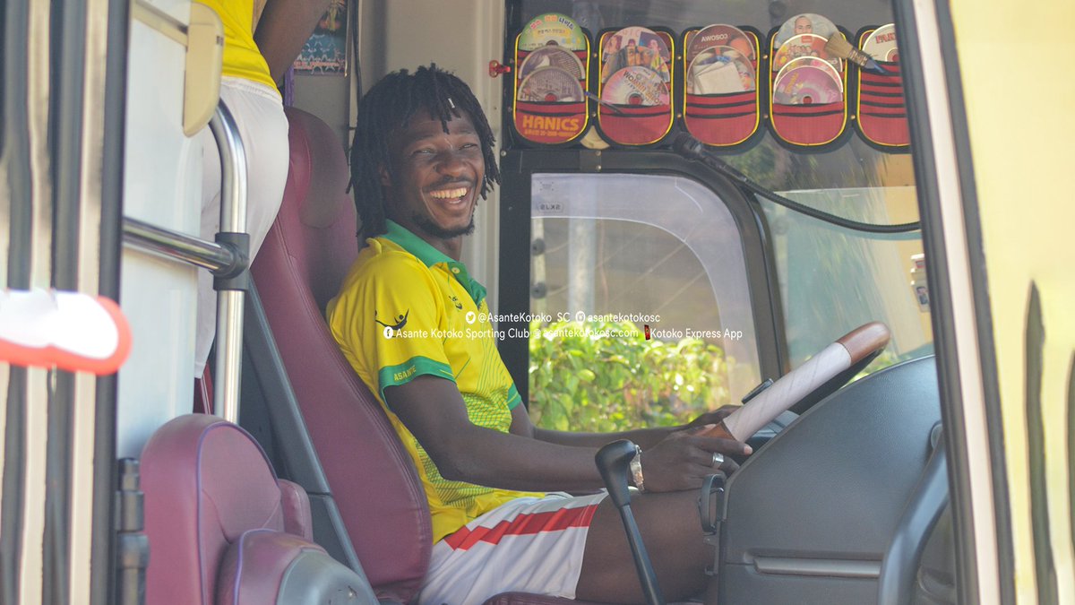 AsanteKotoko_SC's tweet photo. ⚡Mission accomplished!

🚍Team back on the road

✋ Thank you Accra, see you soon Kumasi.

#AKSC #CITKOT https://t.co/7MNJOKliXj