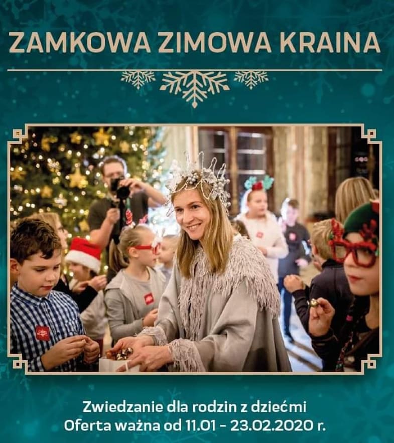 Zamek_Ksiaz's tweet photo. #VisitKsiąż and enjoy our #Winter Offer!❄ We have some special activities ideal for families, friends and couples (#Ghost tour 👻, Children's #Winterland offer 🏰, #GardensofLight 🌟and more!)
#visitPoland
#winterinPoland
@WalbrzychMM @POT_GOV_Pl @PolandTravel_UK @Polska https://t.co/kq0ZooH0x9