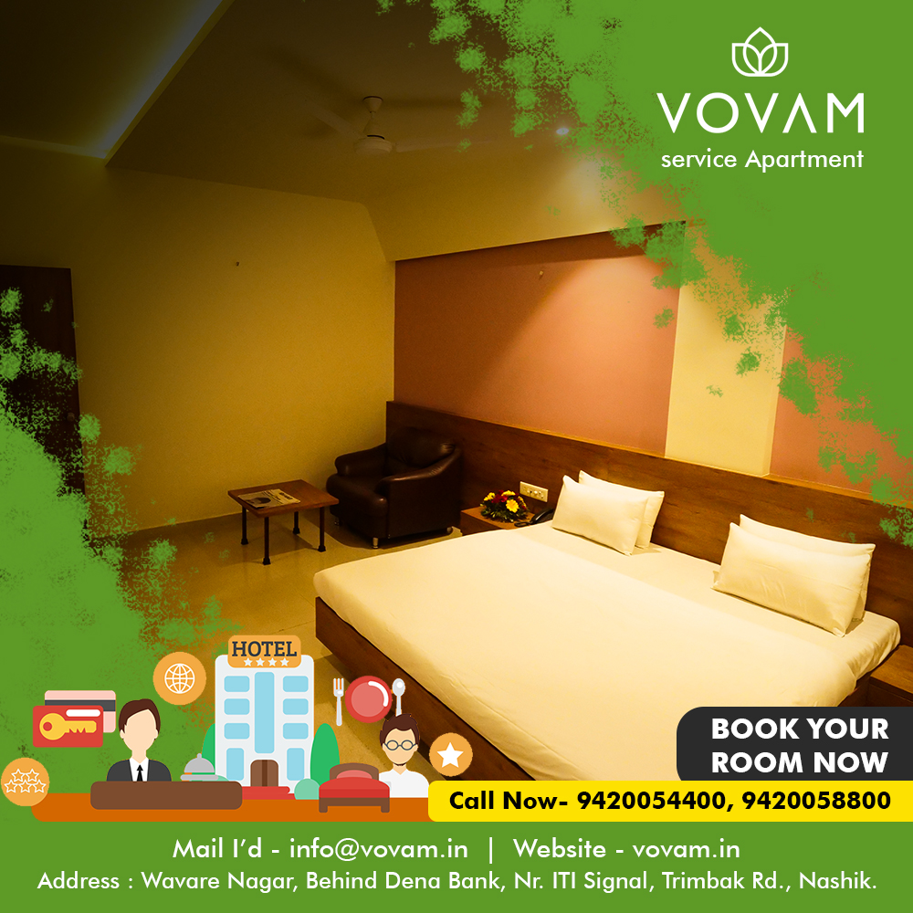 ServiceVovam's tweet photo. #Vovam Service Apartment #Nashik
Book Your Room Now And Get Best Discounts In Nashik.
Web.: https://t.co/dmoZIWyH4y
Phone No.: +91 94200 54400 , +91 94200 58800 https://t.co/Ra7TvsYpHo