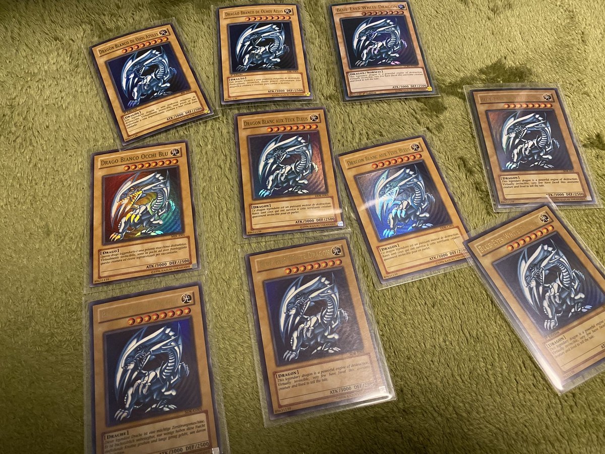 激安特売品 超希少! 青眼の白龍ブルーアイズホワイト 初代 初期