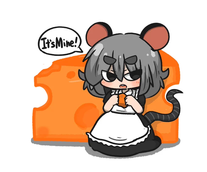 ひとりじめするねずみフカちゃん。?? 