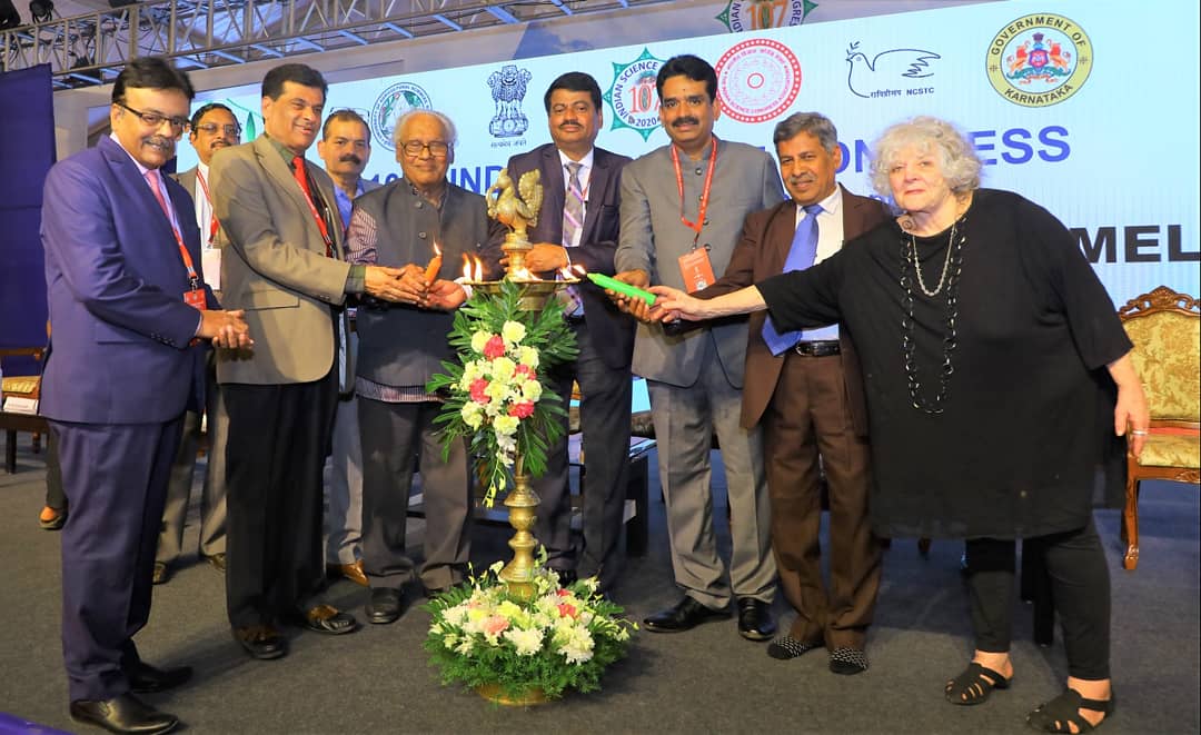 isc2020's tweet photo. #107IndianScienceCongress# Inauguration of Children Science Congress by Bharath Ratna  Prof. CNR Roa# Future Scientist's in today's Conclave https://t.co/z3DjKRTlZ8