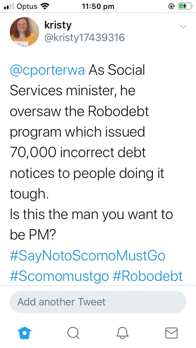 kristy17439316's tweet image. Yes we call it #Robodeath to remember the people who died.  #Porter started it I think. All #LNP must go. #FederalElection2020