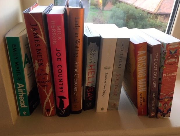 JudithLennox2's tweet photo. Still working through my Christmas books. A nice mixture of new authors and old friends including Mick Herron and @janethynne https://t.co/AzDrp0jy2k