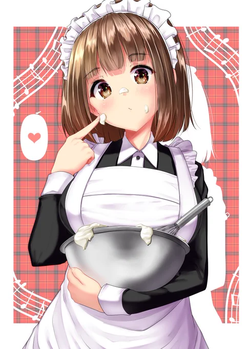 めいどさんらくがきです 
