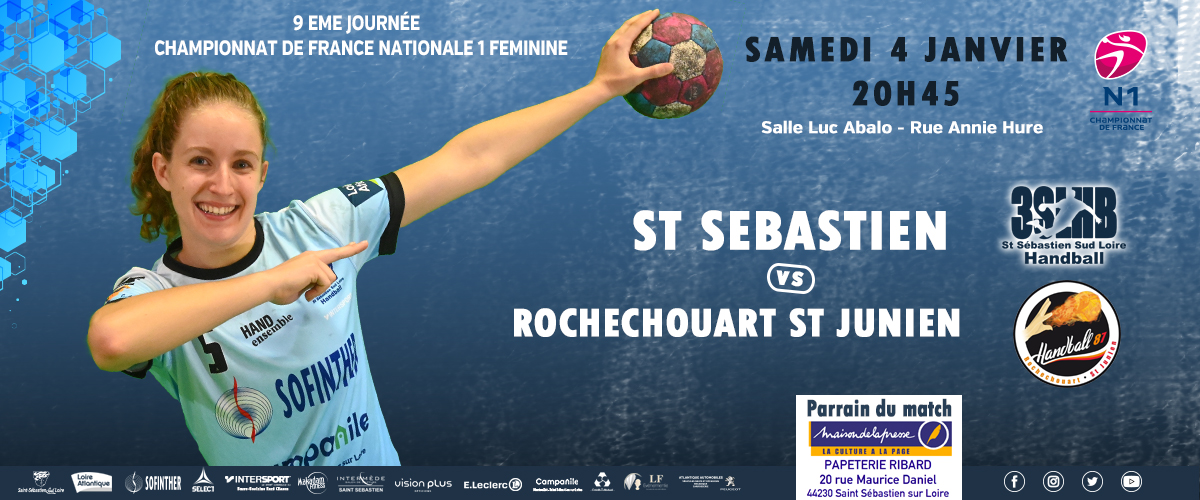 3SLHB44230's tweet photo. 𝙂𝘼𝙈𝙀𝘿𝘼𝙔 👊
🆚 | Rochechouart St Junien
🏆 | Championnat de France Nationale 1 Féminine
⌚️ | 20h45
🏟 | Salle Luc Abalo
Suivez la rencontre sur :
>https://t.co/05MYpm0P0p | @Score_nco
#GoGirls | #Ensemble | #Forza3SLHB https://t.co/sKsc5JRQK1