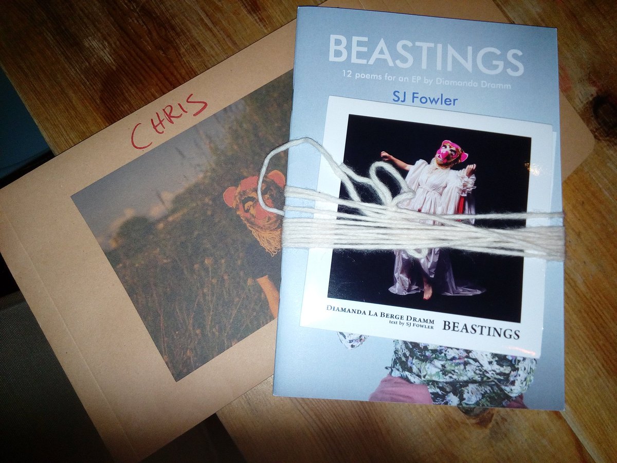 Christodoulos Makris (@c_makris) on Twitter photo The extraordinary 'Beastings' EP by <a href="/LaBergeDramm/">Diamanda La Berge Dramm</a> with text by <a href="/stevenjfowler/">SJ Fowler</a> including expanded chapbook, released on <a href="/PrettyPurgatory/">Pretty Purgatory</a> The extraordinary 'Beastings' EP by <a href="/LaBergeDramm/">Diamanda La Berge Dramm</a> with text by <a href="/stevenjfowler/">SJ Fowler</a> including expanded chapbook, released on <a href="/PrettyPurgatory/">Pretty Purgatory</a>