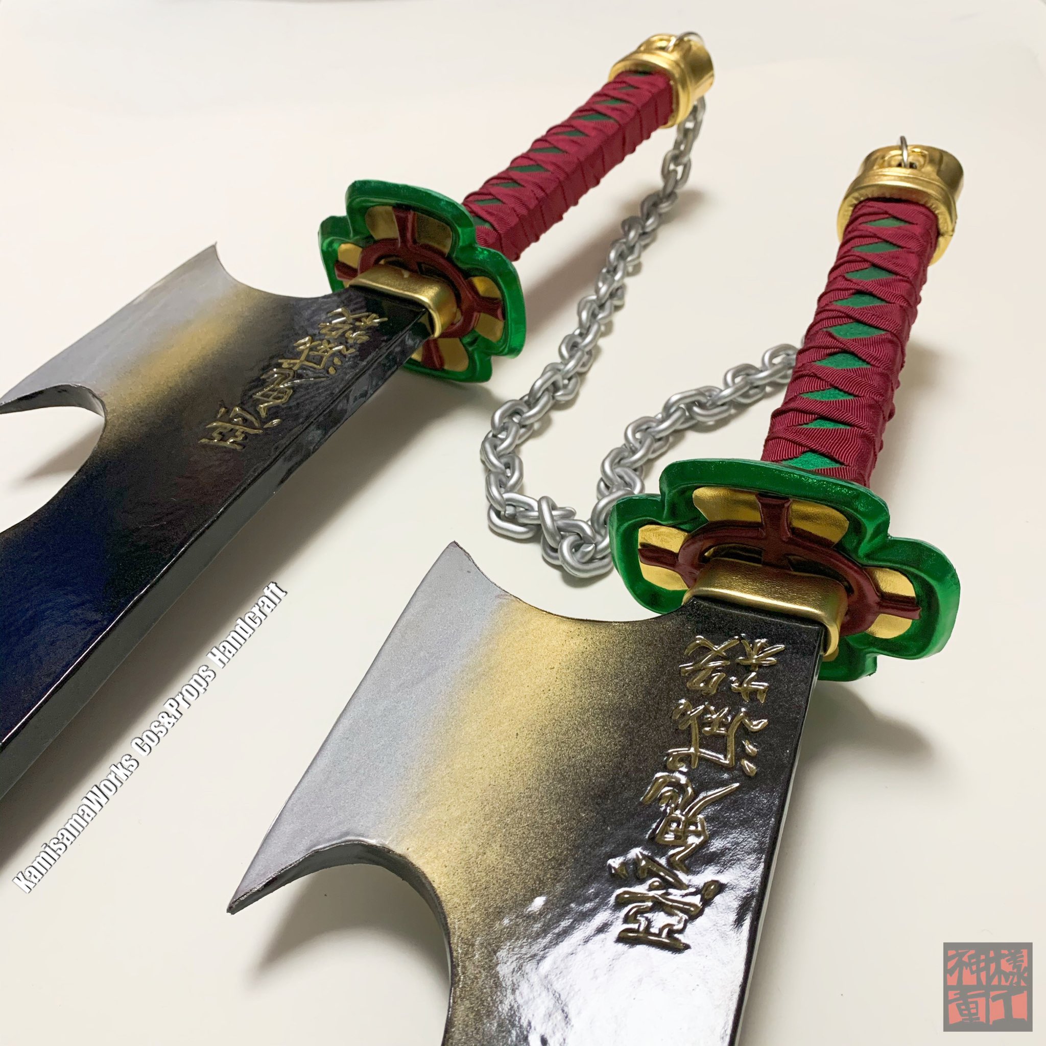 湯神yugami 新品 鬼滅の刃 宇髄天元 日輪刀 鬼滅の刃 音柱 宇髄天元 Demonslayer 鬼滅の刃 きめつのやいば Cosplay Props T Co G3ld5col81 Twitter