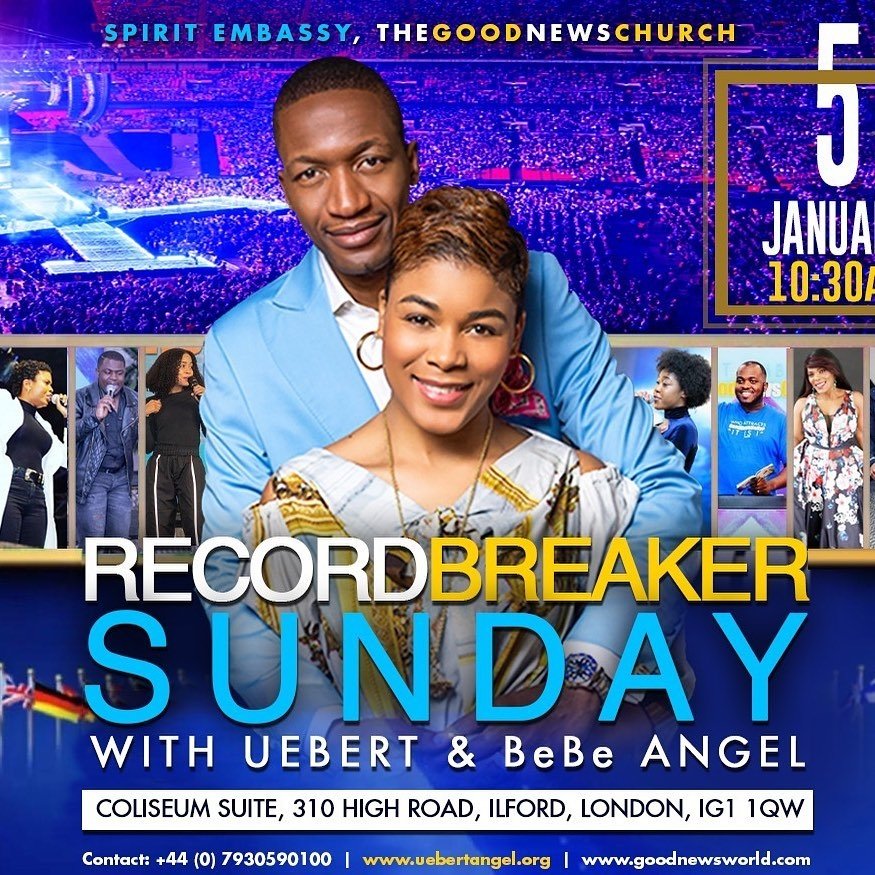 UebertAngel's tweet photo. Make the year count... join me for the first Sunday of the year. Let’s break records together https://t.co/qm4jdrdxwv