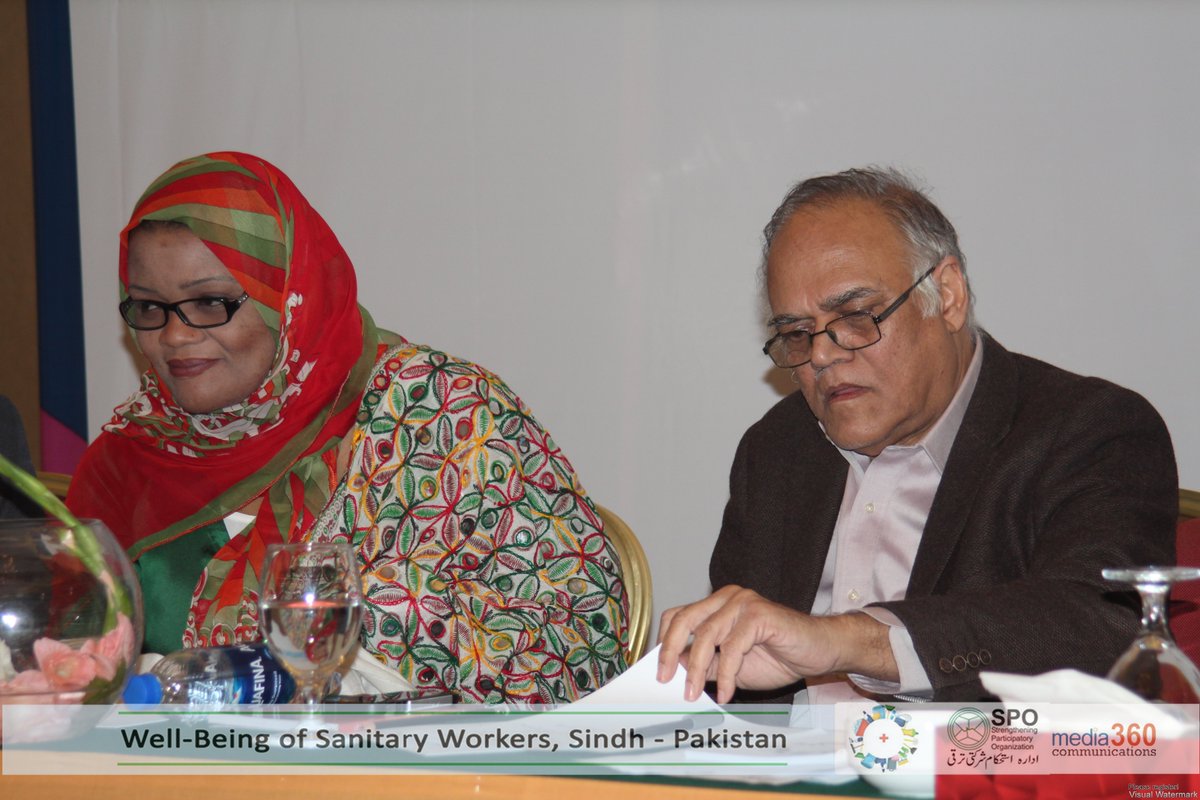 BeingSindh's tweet photo. PPP MPA Tanzeela Qambrani, Mr Javed Jabar &amp; others are on event for shaping a safe &amp; dignified future for sanitory workers organized by #SPO #Hyderabad #Sindh @ Karachi. https://t.co/RUPgmRbR51