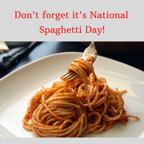 HoopisGroup's tweet photo. Kick off 2020 with some spaghetti! https://t.co/Wfb5JKtmvd