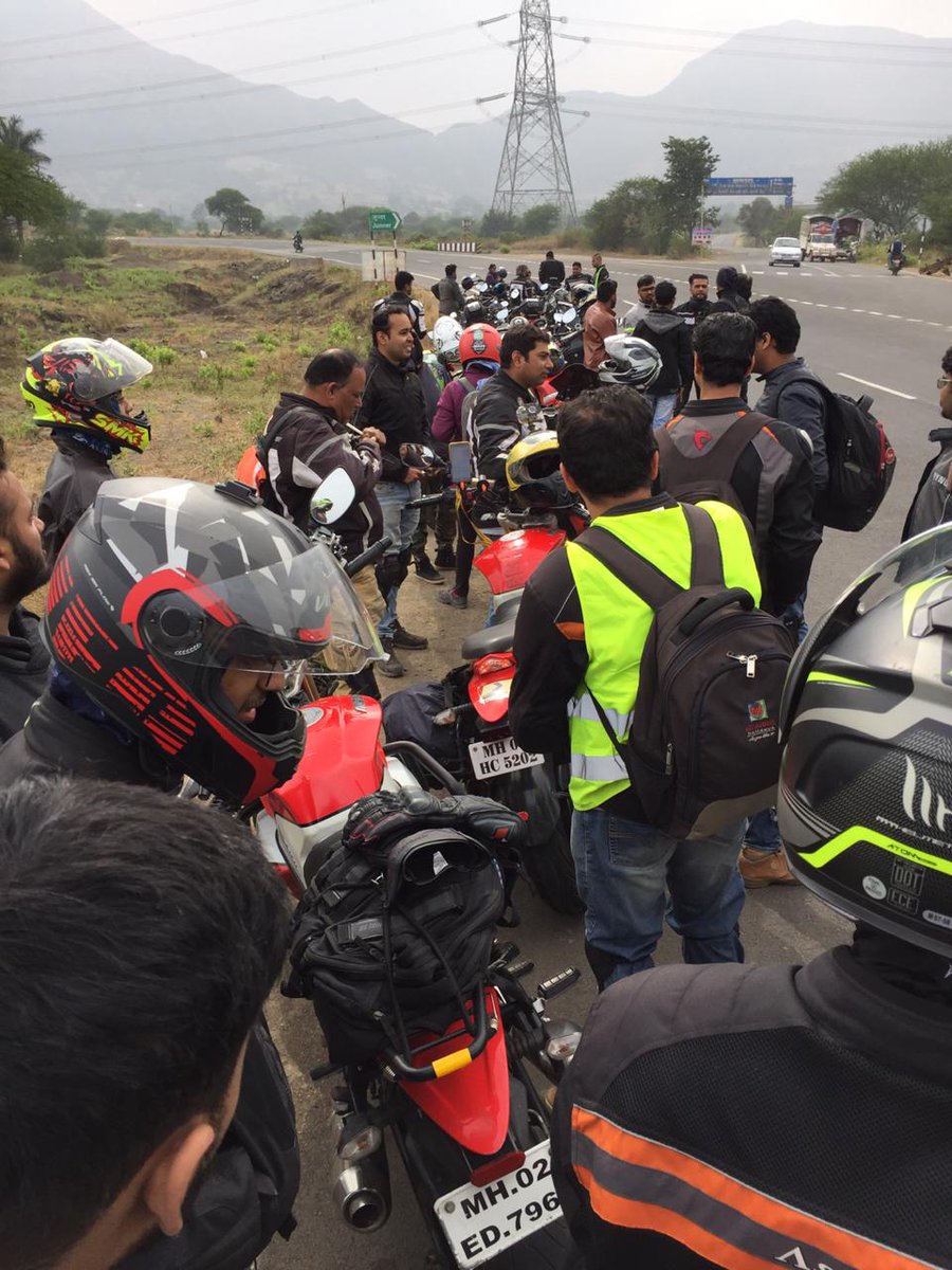 MahindraMojo_'s tweet photo. Just start off... and then the adventure carries you away.
Our #Tribemen from #WestZone are all set to make this weekend filled with adventure, brotherhood, celebrations &amp; biking stories. Stay tuned for more updates.
Wanna live #Mojo life❓join the #MojoTribe now
#MojoBrotherhood https://t.co/npOWZcRJMz