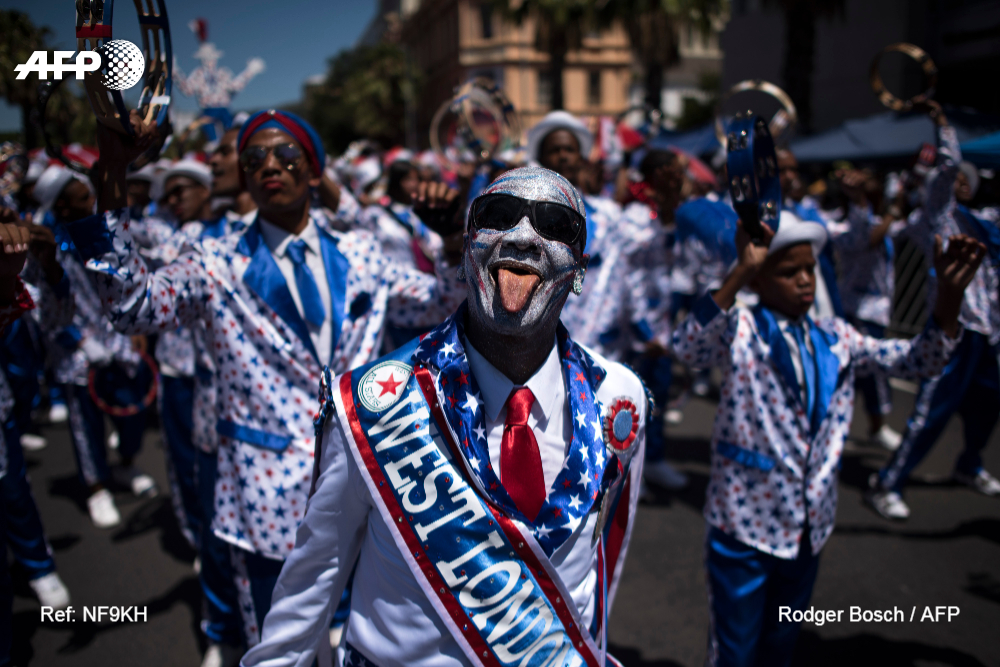 gersende75's tweet photo. Cape Town today
#secondnewyear #parade #party 

@AFPphoto by @dodgebosch https://t.co/4qOUZA3A7j