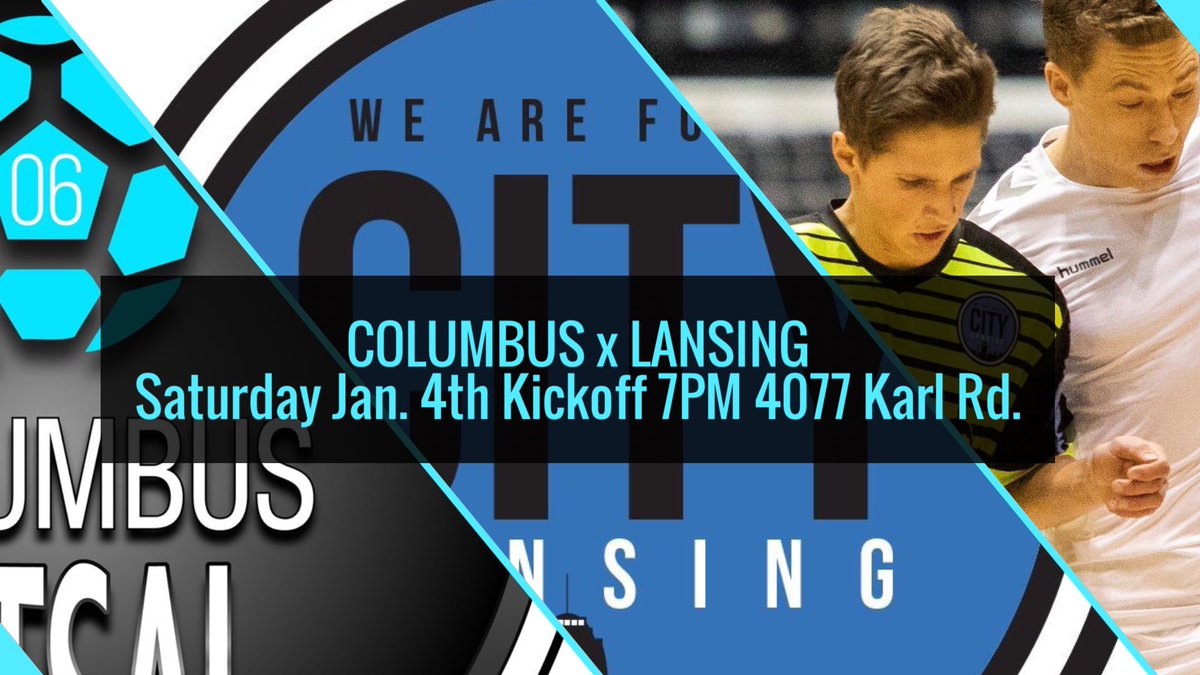 ColumbusFutsal's tweet photo. Our next battle πͺ
#CFCxCITY https://t.co/9kUgvnDZ3W
