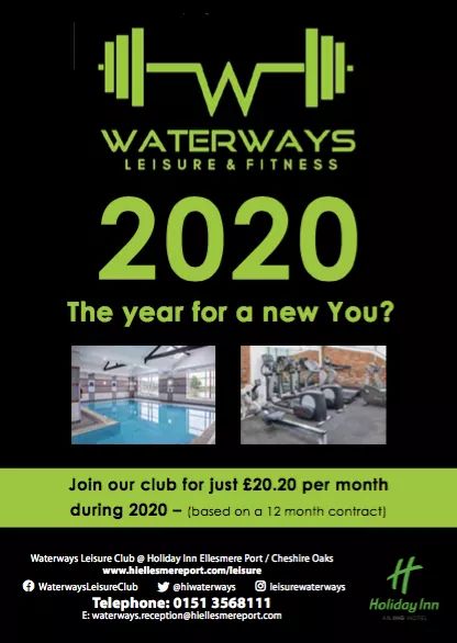 New year, new you?
Now is the PERFECT time to sign up to our Waterways Leisure Club! 💪 

Just 66p a day. 

📞 0151 356 8111