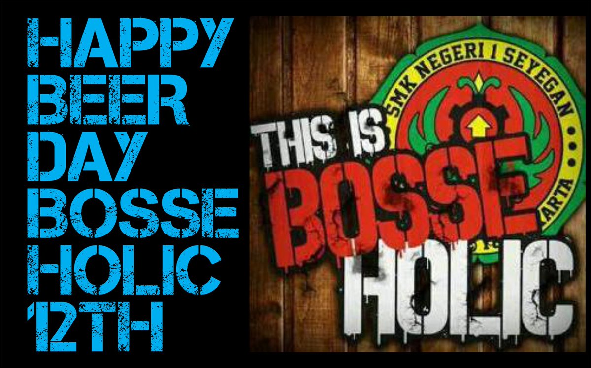 bosseholic's tweet photo. Selamat bertambah usia buat keluarga besar BOSSE HOLIC yang ke 12 Tahun. Tetap solid dan jaya di segala lini. Mari kita jaga apa yang seharunya kita jaga #Rayakan #Bosse12th ✊🏻👊🏻 https://t.co/yWqThuhoes