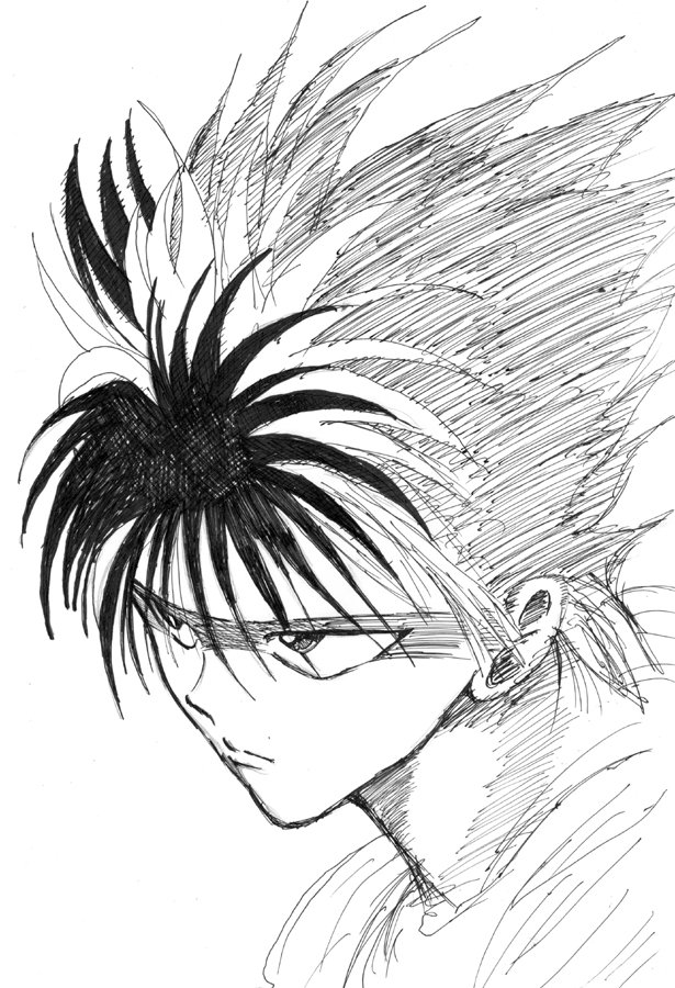 Tearra V Twitter 下書きなしのボールペンの一発描き 幽遊白書 ハウルの動く城 ドラゴンボール 悟空 ハンターハンター好きさんと繋がりたい キルア 絵師さんと繋がりたい 絵描きさんとつながりたい