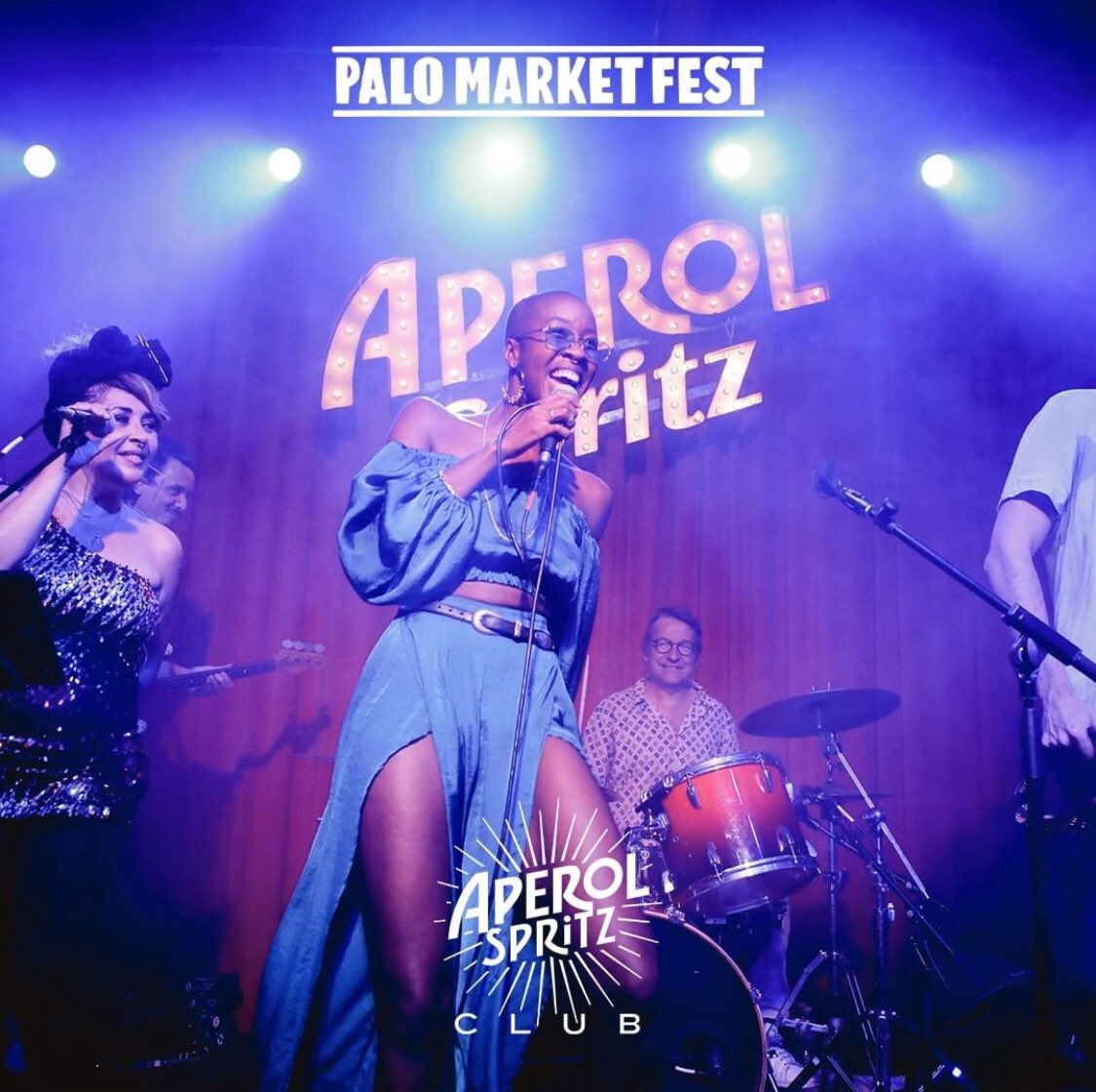 PSphynx's tweet photo. Tonight at 20h @PaloMarketFest #thefunkallstars rocking it live! @AperolSpritzES main stage! https://t.co/FEapwjZuzU