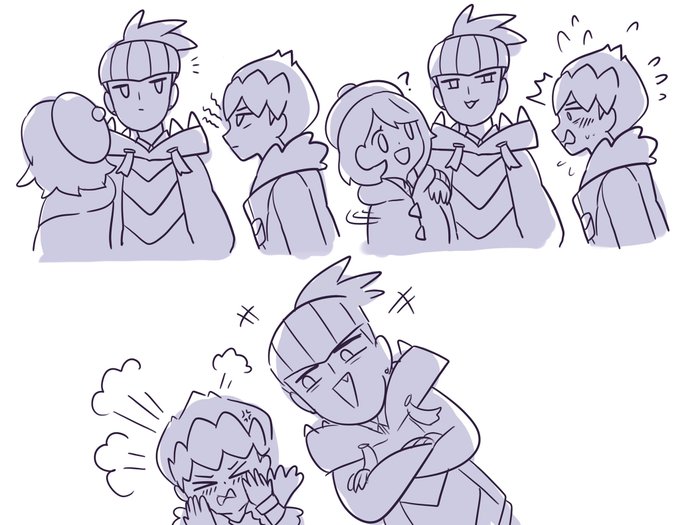 Raihan being a bully (;≧皿≦)!! #ホプユウ #PokemonSwordandShield 