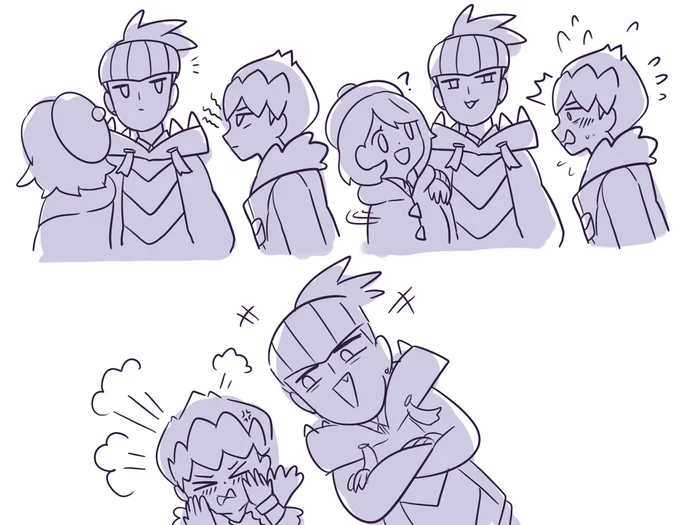 Raihan being a bully (;≧皿≦)!! #ホプユウ #PokemonSwordandShield 