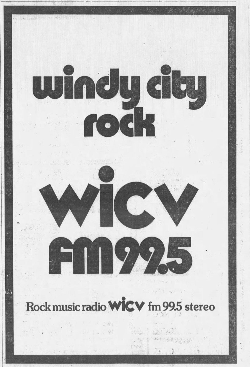 RadioRewinder's tweet photo. Before @US99Country #WUSN #WICV #ChicagoRadio 1970s https://t.co/mTOvmmAqak