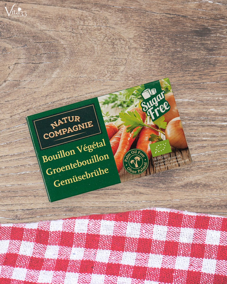 ¿Conoces las pastillas de caldo de Natur Compagnie?

Son ideales para el condimento de verduras, sopas, salsas y muchos otros platos🍽

Además no contienen gluten, aceite de palma ni lactosa 🤗

vita33.com/natur-compagni…