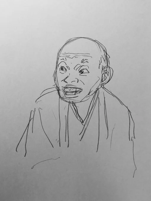 鯉昇師匠はなぜか描きたくなる。 