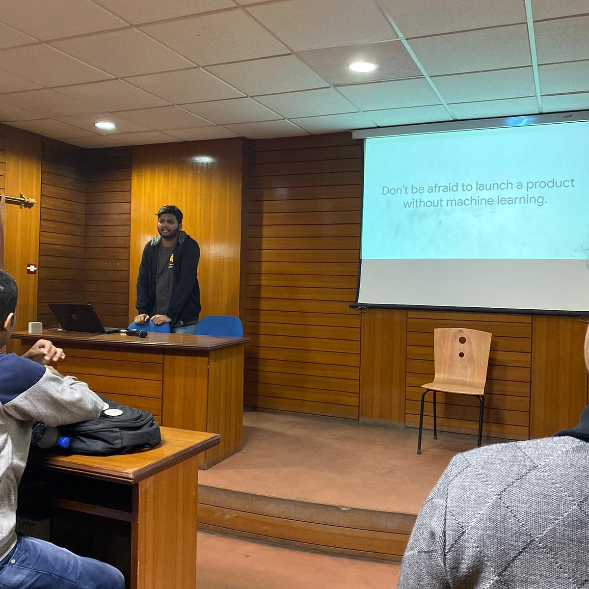 gdgkolkata's tweet photo. .@xprilion talked about how to Integrate #ML with #Web apps using @GCPcloud and #Flask at #LetsBuildKol organized by @gdgkolkata with #ExploreML and @WTMKolkata! 

#BuildForDigitalIndia
#BuildForIndia

@GoogleDevsIN https://t.co/PiEW5aUu2W