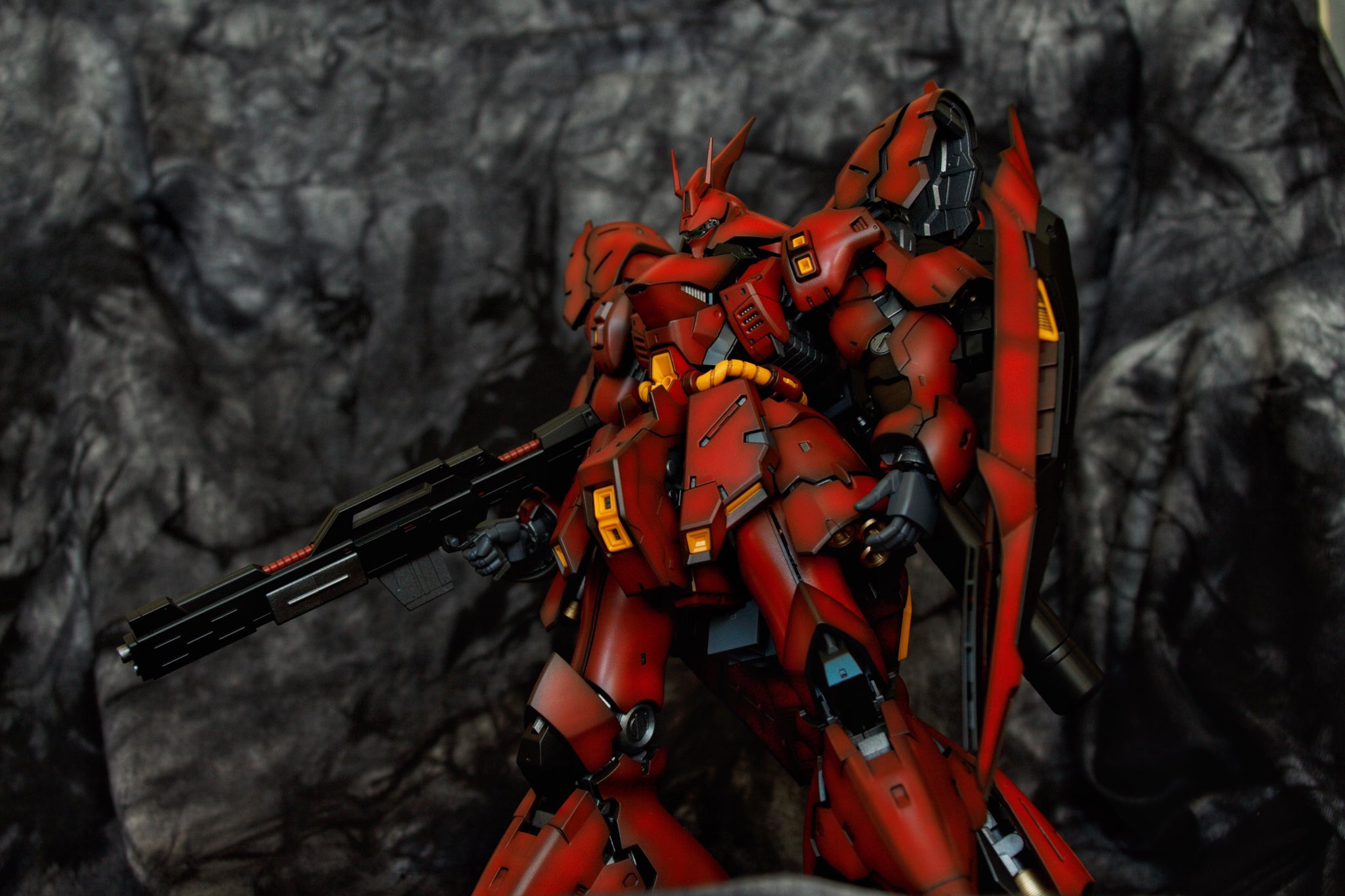 تويتر まつよ على تويتر Rgサザビー完成しました Gunpla ガンプラ T Co Lmpcya8zqk