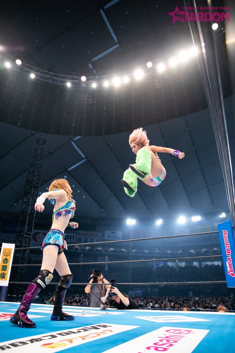 スターダム Stardom در توییتر 試合後のコメント 木村花 東京ドームに出られたのは夢にも思わなかったくらいの夢で この イッテンヨン は毎年見に行ってた側の立場だったから この機会をくださった大人の皆さんありがとう いつか スターダム 東京ドーム大会で