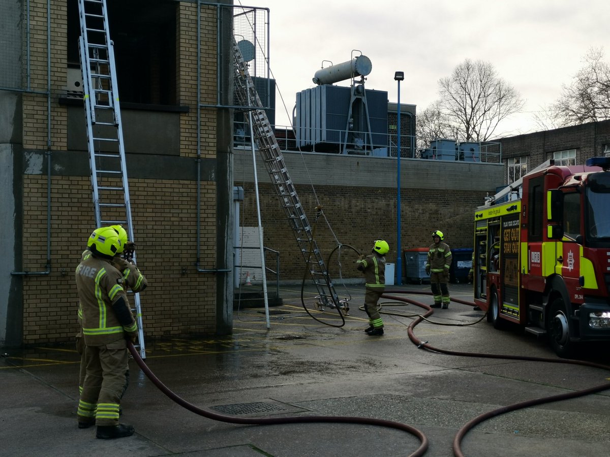The start of a new year brings to the close another quarter of the new DAMOP training schedule. Yesterday for F42 Ilford RED Watch was Water Rescue and today is good ol back to basics ladders and jets. Look at those smiles. #readyforanything
#bethebestyoucanbe#trainingneverstops