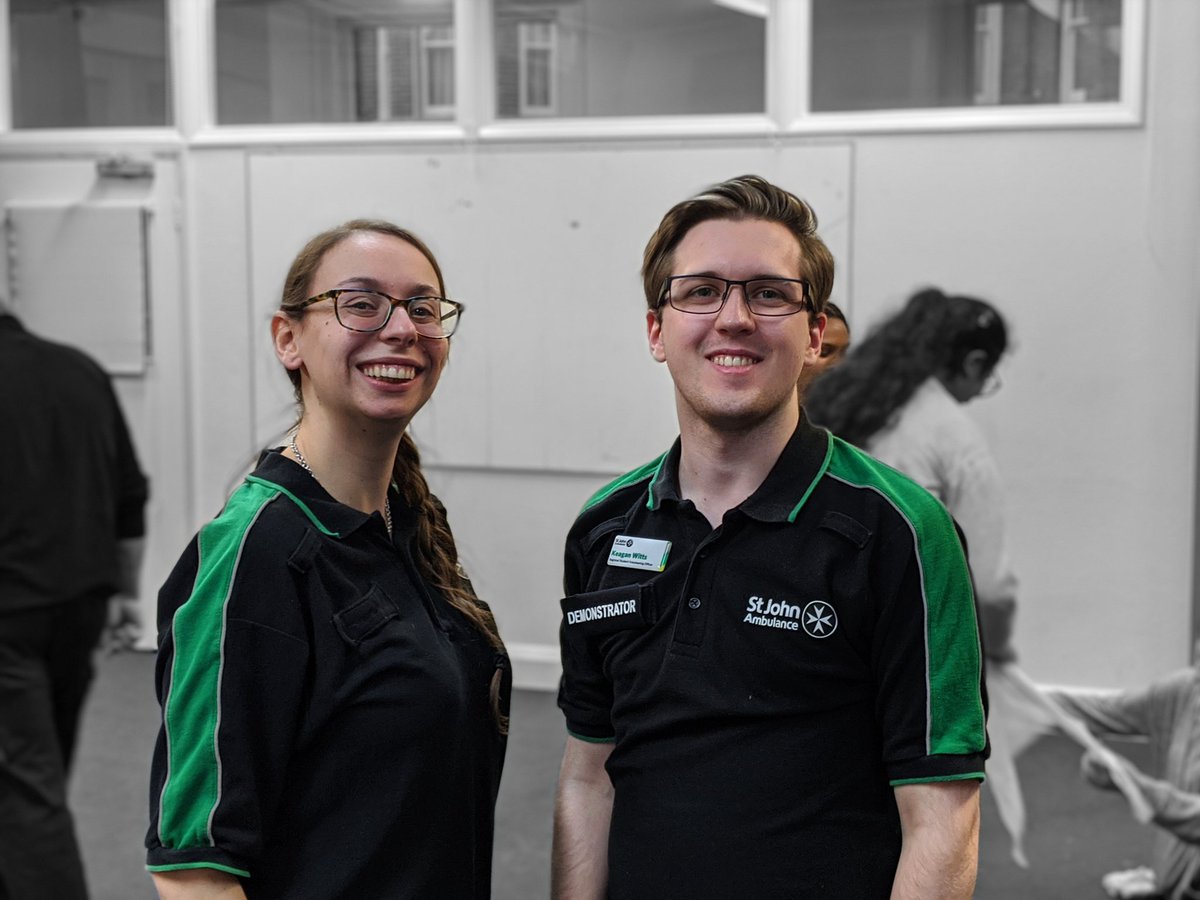 Throughout our Cadet OFA course we've had a mix of new and experienced trainers. Candy and Keagan are both graduates who joined as student volunteers and are now new trainers with us. 

#volunteer #youth #trainer #cadet #firstaid #teacher #QTS #NQT #edutwitter