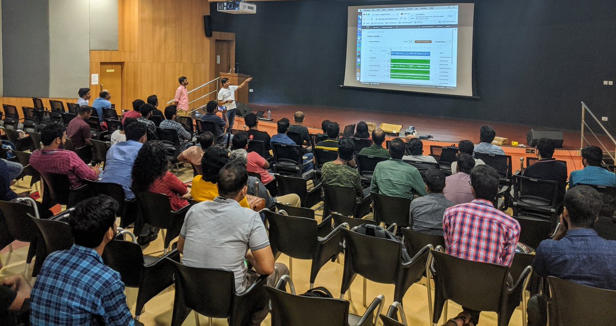 awsugkochi's tweet photo. From today's meetup: AWS Cloud Trends 2020 (re:Invent recap)
Thank you @_sumand for the wonderful session.
#awsugkochi #aws #awscloud #kochi #reinvent2019 #reinventrecap #awsusergroups https://t.co/nEdqrttlph