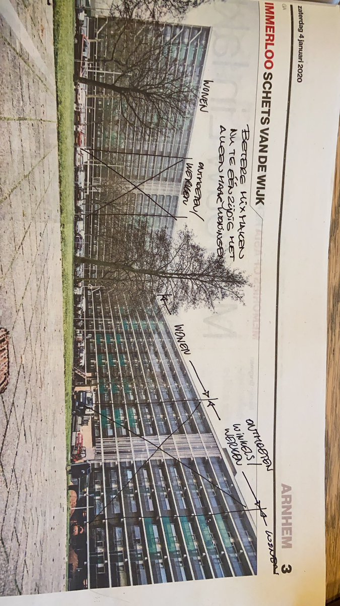 MIJNARCHITECT's tweet photo. Waarom komt er niet een betere mix van wonen en werken/ontmoeten in dit soort flats? #volkshuisvesting #Arnhem #eenzijdigheid #verloedering https://t.co/To0otYJ625