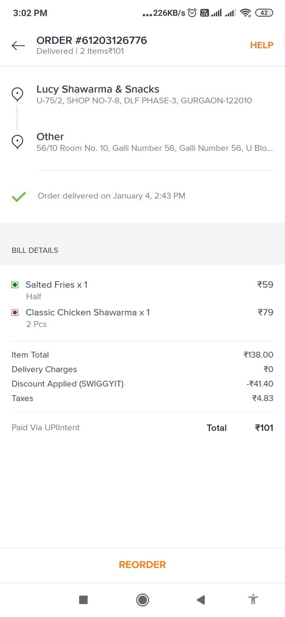 Gyaanvigyaan's tweet image. @swiggy_in @SwiggyCares @WeAreSwiggy @harshamjty 
#worst_support @jagograhakjago

I haven't received what I ordered but still you are not reverting anything on my refund.
I want my refund because you have done a theft by taking money and does not delivered order .