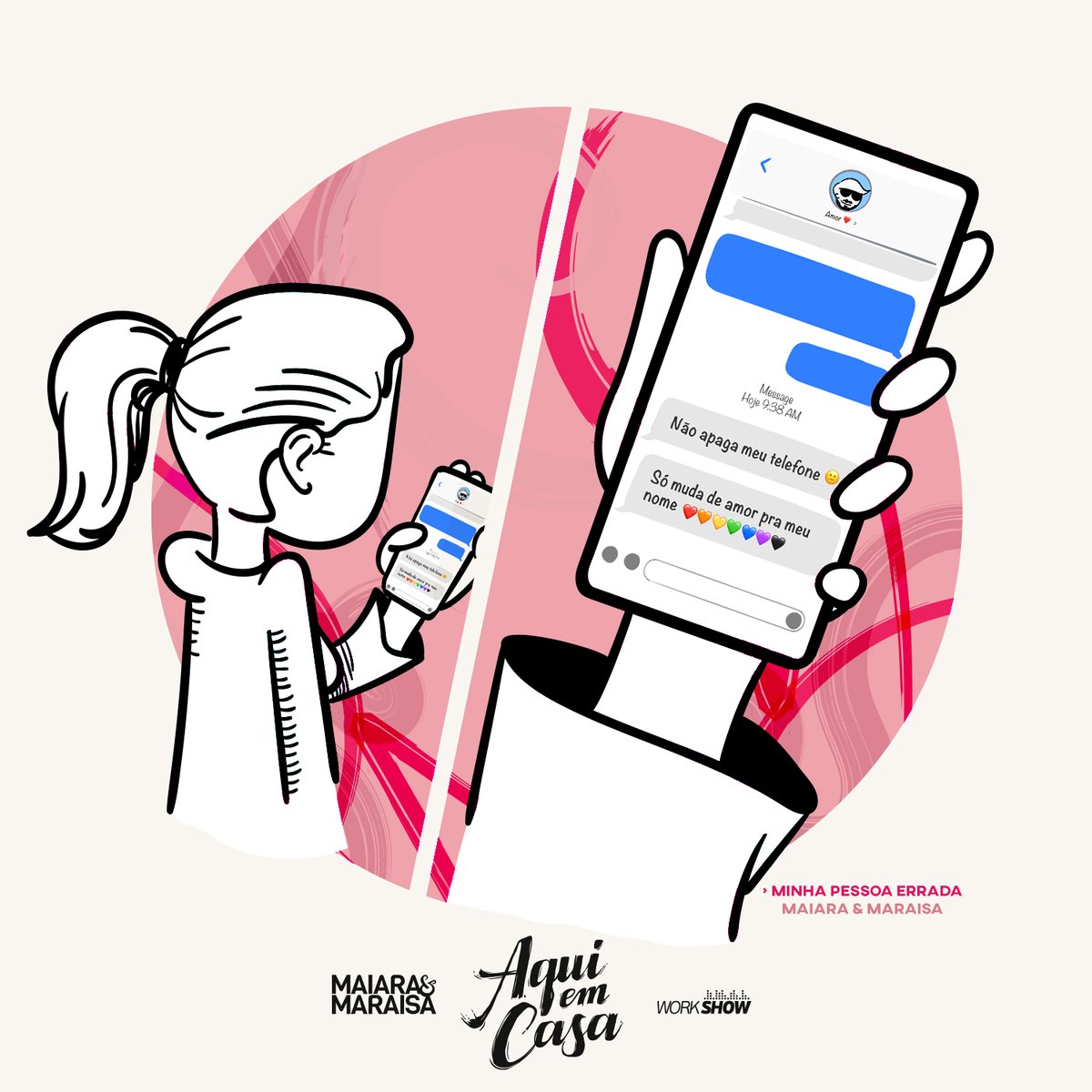 MaiaraeMaraisa's tweet photo. 🎶 Não precisa a gente terminar com briga... Você já me fez tão bem, merece ser feliz e eu também 😔
.
.
.
assista agora no @youtubebrasil #MinhaPessoaErrada música do nosso EP #AquiEmCasa https://t.co/FG7ylsBi3X